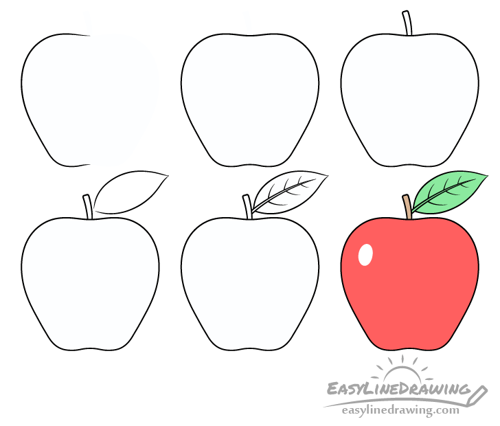 How To Draw Apples