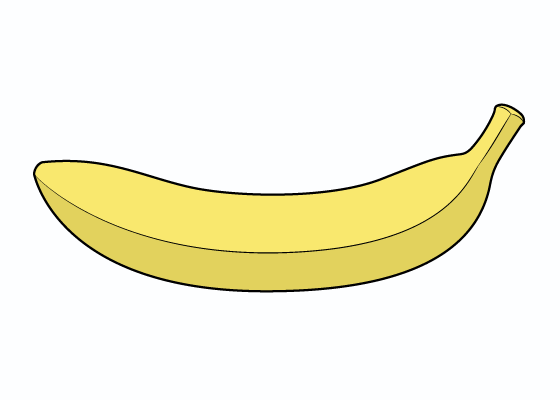 Banana drawing tutorial