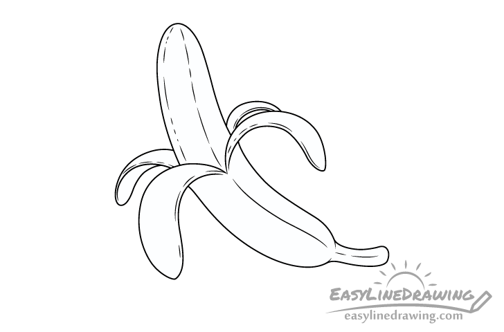 banana texture drawing banana texture drawing