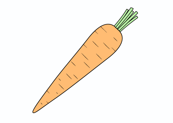 Best How To Draw A Carrot Easy in the world Don t miss out 