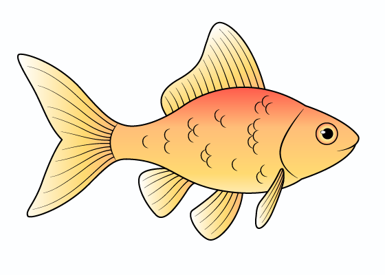 Goldfish Sketch Vector Images over 730