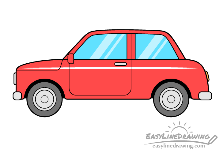 Easy Car Drawing PNG Transparent Images Free Download | Vector Files |  Pngtree-saigonsouth.com.vn
