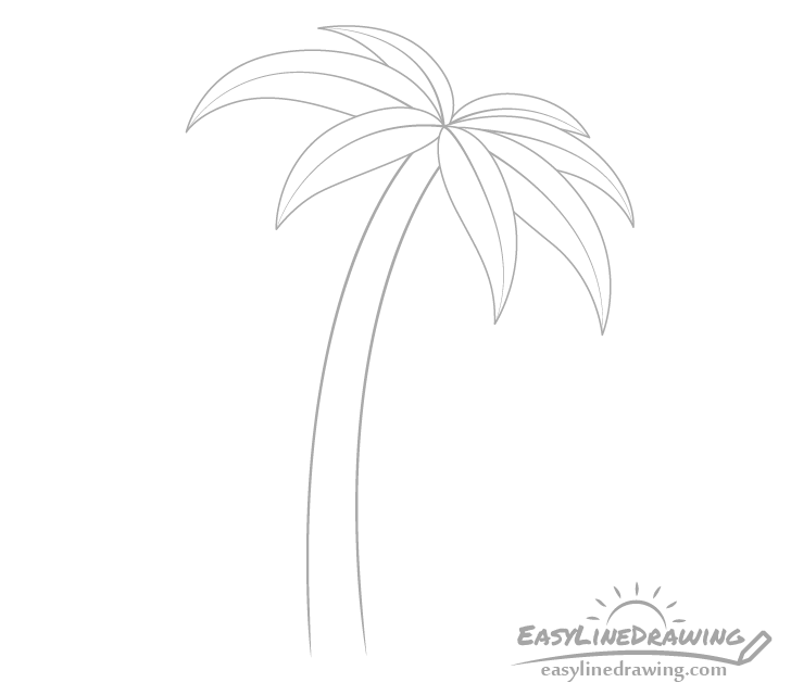 How To Draw Palm Trees: Easy Step By Step Tutorial For Kids – The Beginning  Artist