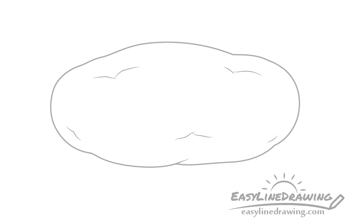 How to Draw a Potato Step by Step Tutorial  EasyDrawingTips