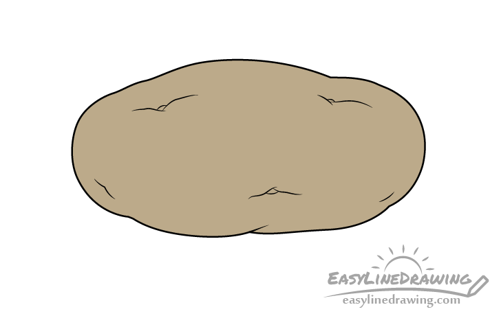 Potato drawing