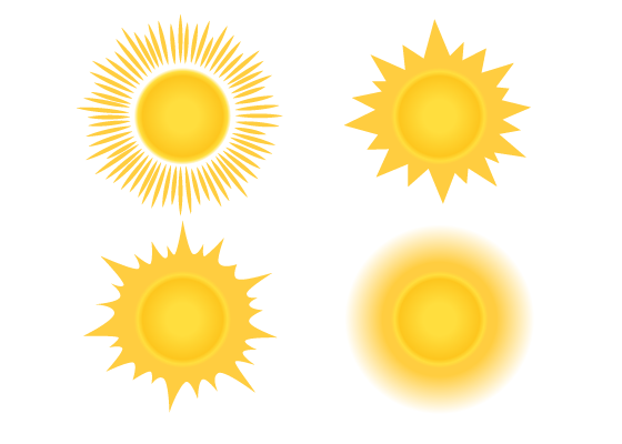 How to Draw the Sun in Different Ways - EasyLineDrawing