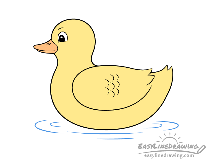 How to draw a duck  Pencil Drawing  YouTube