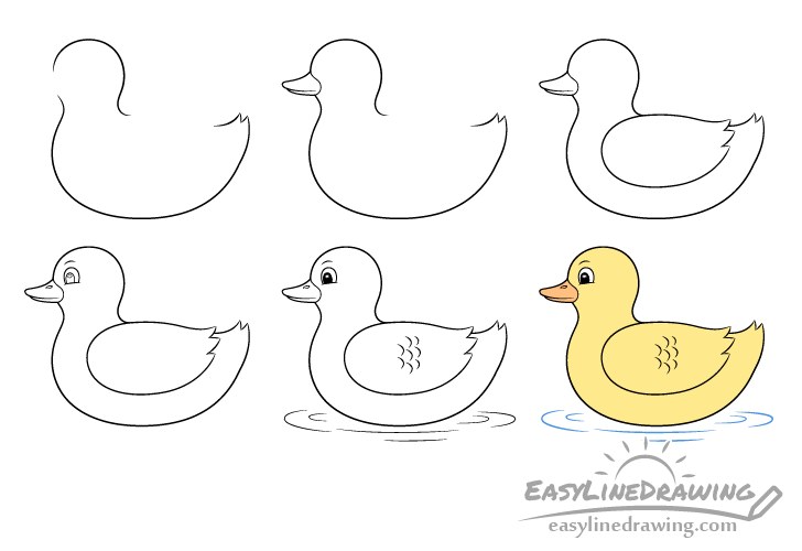 Featured image of post Simple Duck Line Drawing In this video i have shown several types of duck line drawings