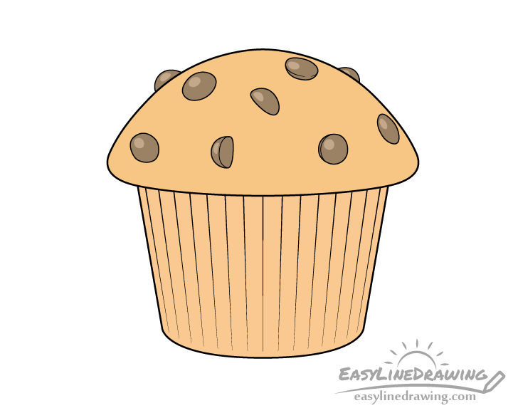 Muffin drawing