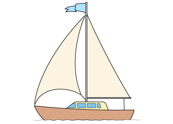 Boat drawing tutorial