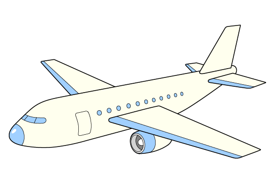 How to Draw an Airplane Step by Step  EasyLineDrawing