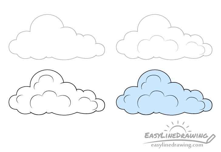 Draw Clouds HD Png Download  Transparent Png Image  PNGitem