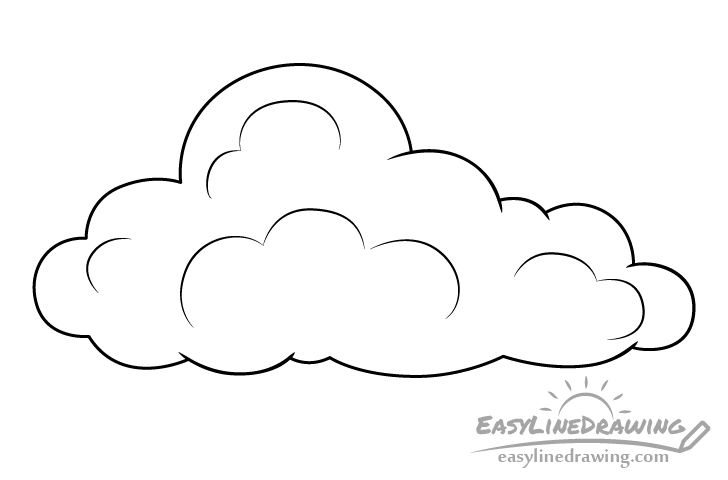 100 Easy Cloud Drawing Ideas  Beautiful Dawn Designs