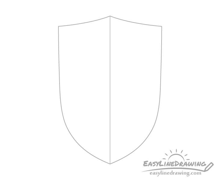 How To Draw A Shield