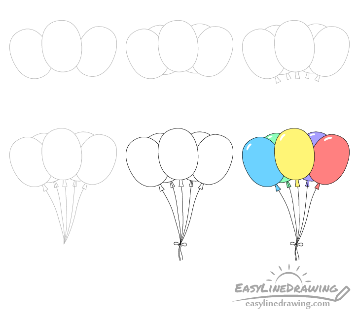 25 Easy Balloon Drawing Ideas  How to Draw Balloons