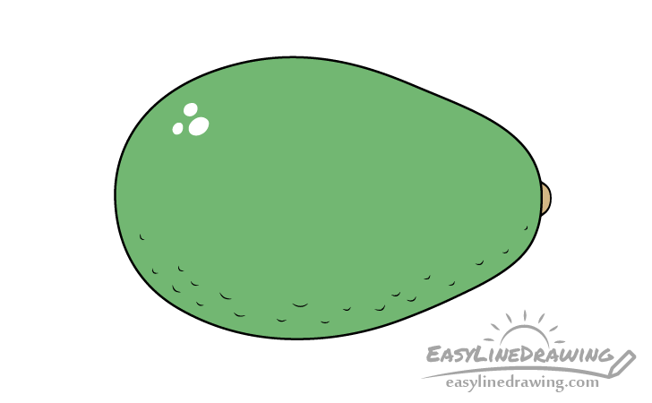 Hướng dẫn cách Vẽ quả bơ đơn giản đẹp ấn tượng avocado drawing - Hướng dẫn cách Vẽ quả bơ đơn giản đẹp ấn tượng