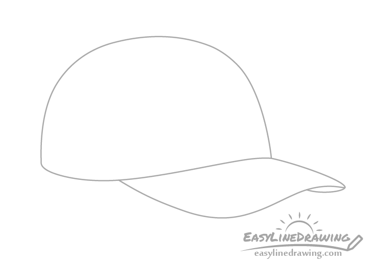 How To Draw A Baseball Cap - bmp-live