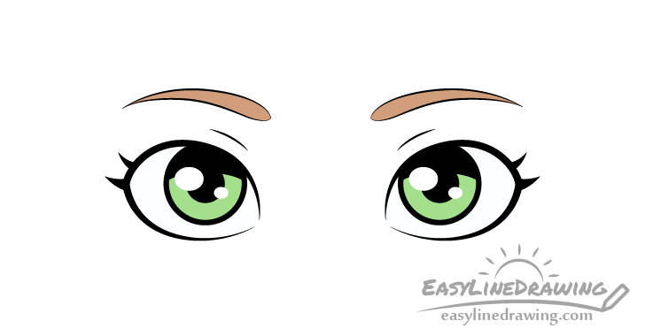 Eyes drawing