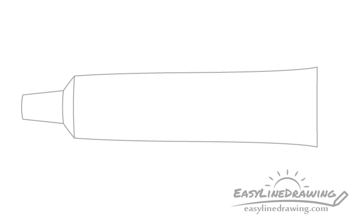 Toothpaste tube drawing