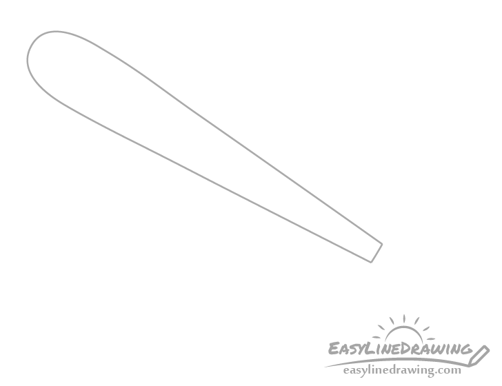 Club main part drawing