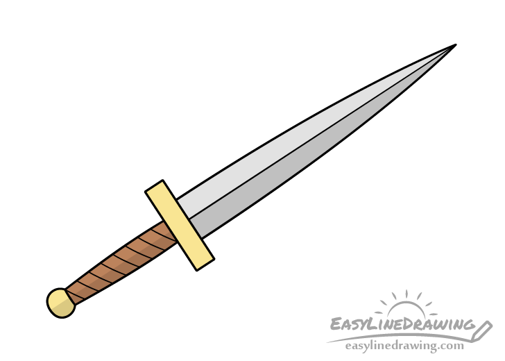 Dagger drawing