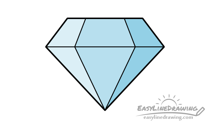 Diamond drawing