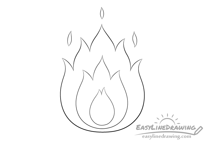 Fire line drawing