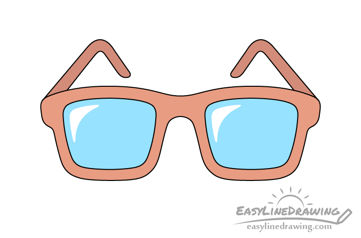 How To Draw Sunglasses  My How To Draw