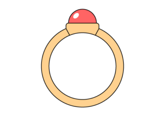 How to Draw a Ring Step by Step