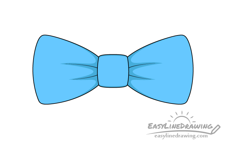 Bow tie drawing