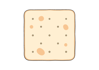 How to Draw a Cracker Step by Step