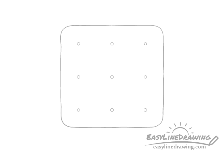 Cracker holes drawing