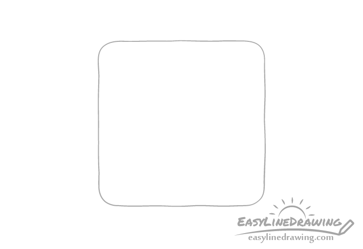 Cracker outline drawing