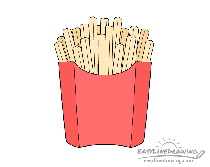 Fries drawing