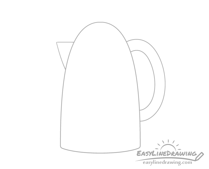 Kettle handle drawing