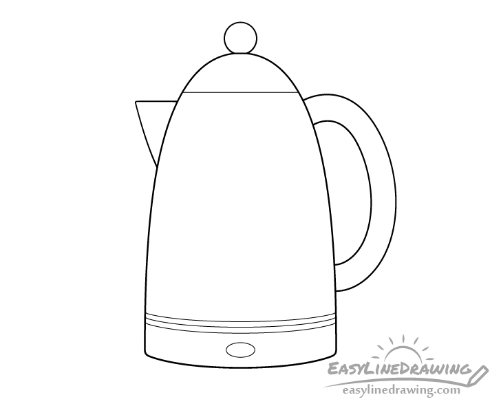 Kettle line drawing