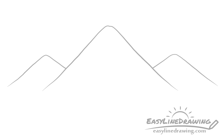 24900 Mountain Sketch Stock Photos Pictures  RoyaltyFree Images   iStock  Mountain sketch vector