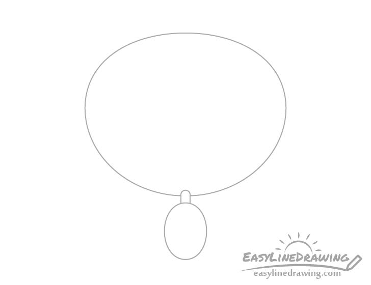 How to Draw a Necklace Step by Step - EasyLineDrawing