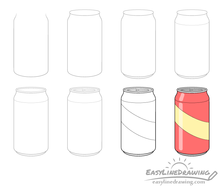 Tall Soda Can Sketch  Blog of an Interactive Storyteller