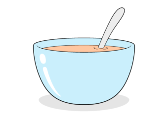 Soup bowl drawing tutorial