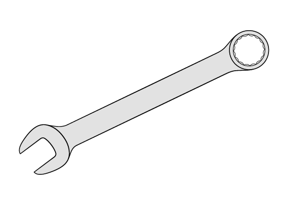 Wrench drawing tutorial