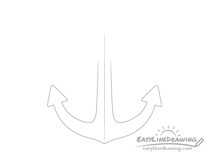 Anchor arms drawing