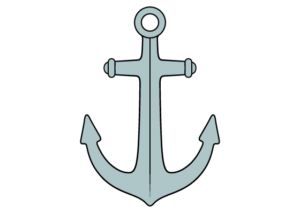 anchor drawing tutorial