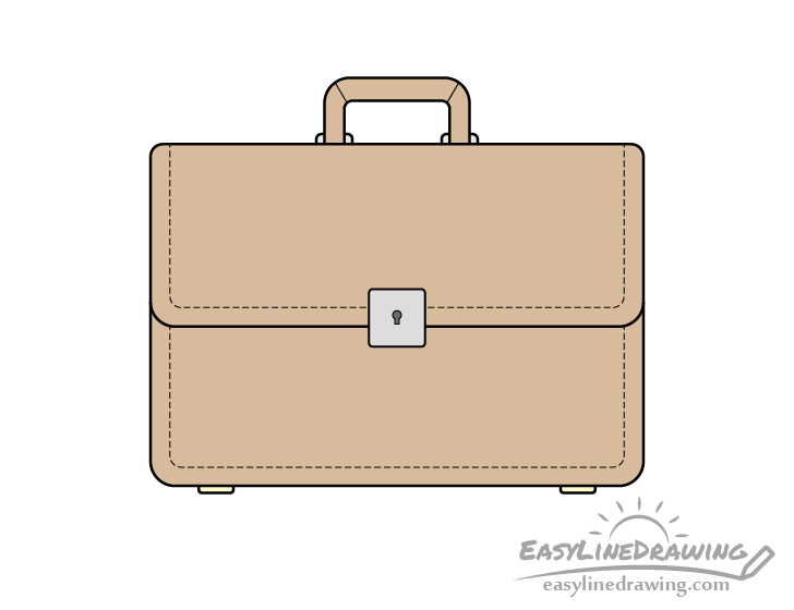 Briefcase drawing