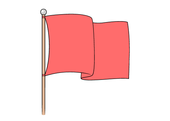 Flag drawing tutorial
