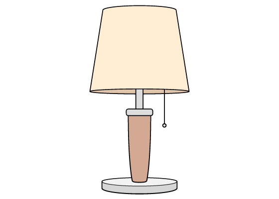 Lamp drawing tutorial