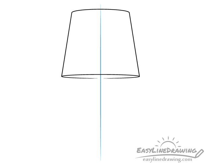 Lamp guide line drawing