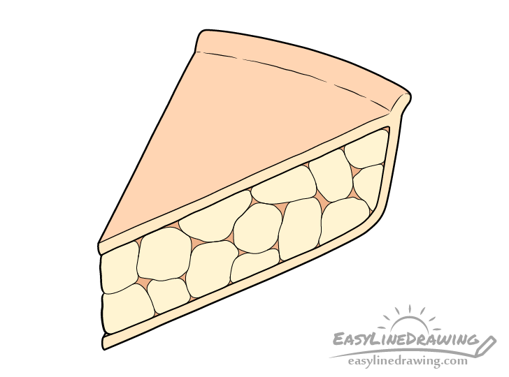 Pie slice drawing