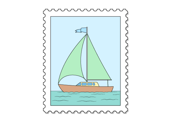 Stamp drawing tutorial