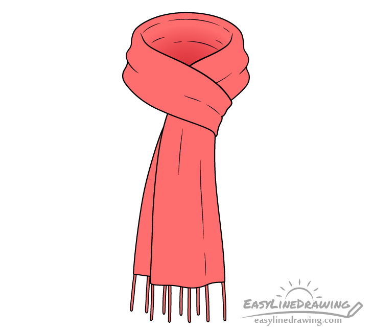 Scarf drawing